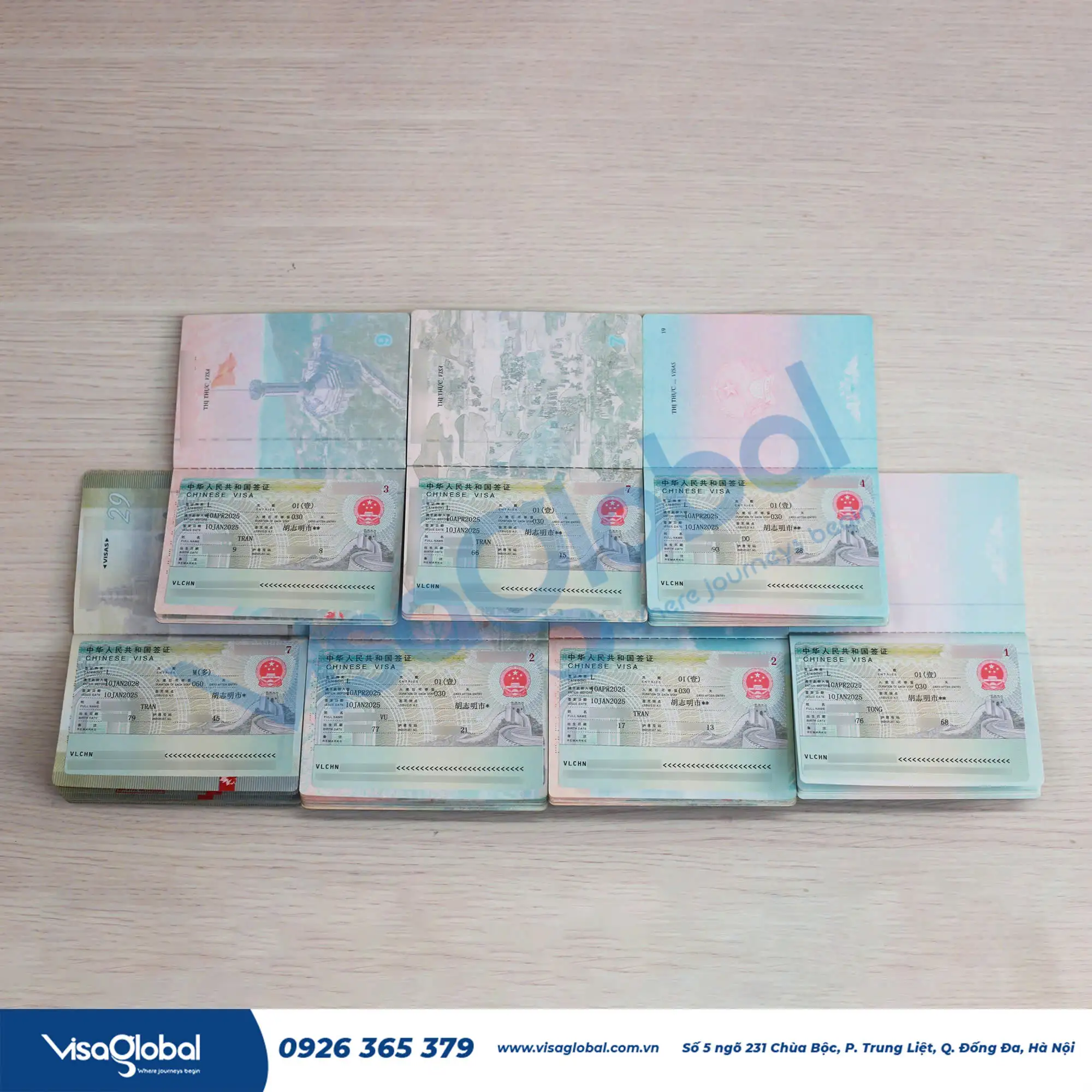 Visa Trung Quốc 7 Dịch vụ làm visa Trung Quốc trọn gói tại Hà Nôi, TPHCM và Toàn Quốc