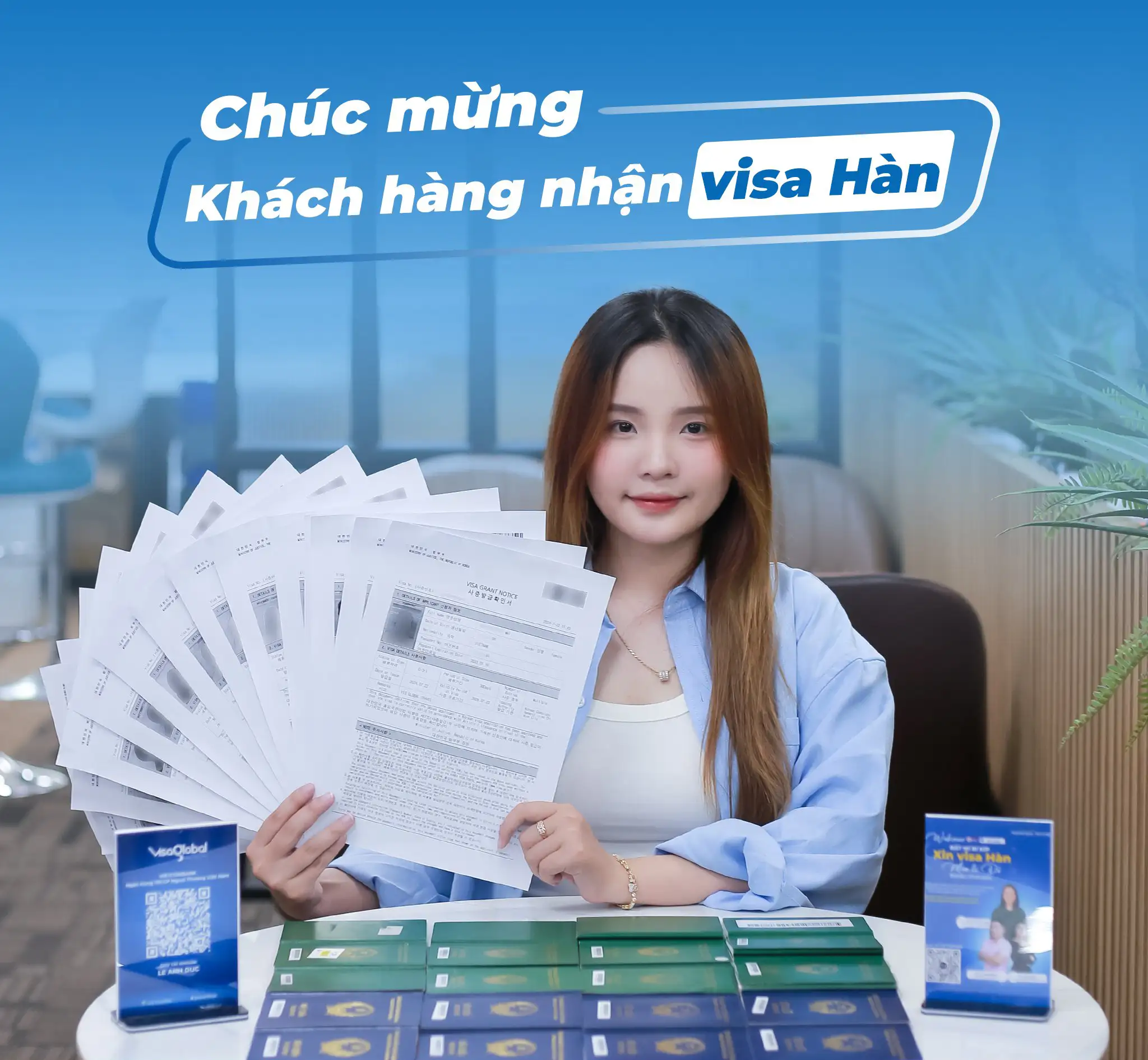 Visa Hàn Quốc tại Hà Nội và Toàn Quốc 9 khach hang xin visa han quoc